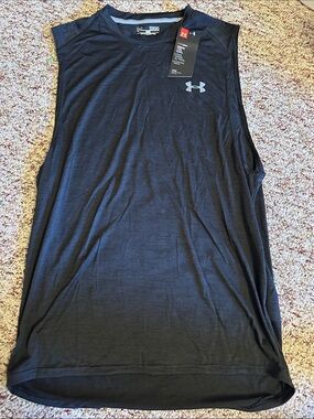 Under Armour Men’s Black Sleeveless Performance Tank